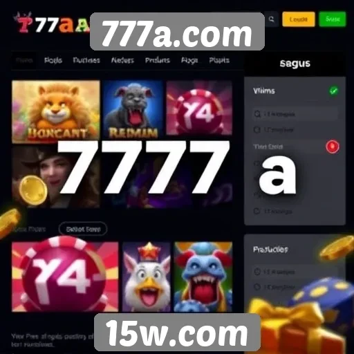 Análise da plataforma de jogos 777a.com