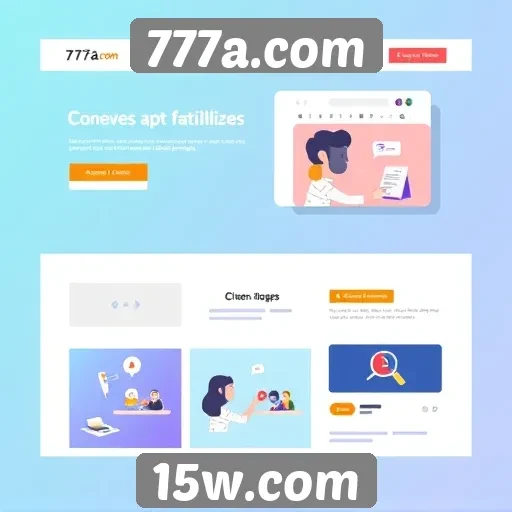 Impacto do design na navegação no site 777a.com